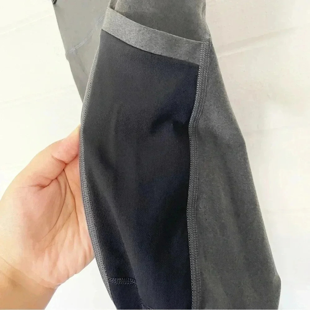 Fabletics On-The-Go Powerhold High-Waisted Gray Leggings Size Small - Picture 6 of 10